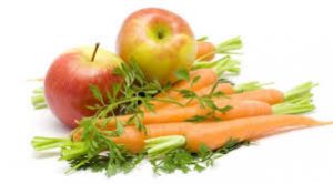 Яблоки и морковь для рецепта "Яблочно-морковный напиток" фото